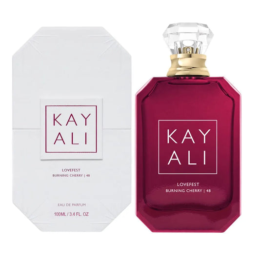 Lovefest Burning Cherry | 48 Eau de Parfum Kayali Fragrances LUXURY PACKAGE 100ML