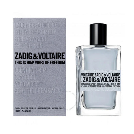 Zadig & Voltaire THIS IS HIM! Vibes of Freedom Eau de Toilette for men 100 ml